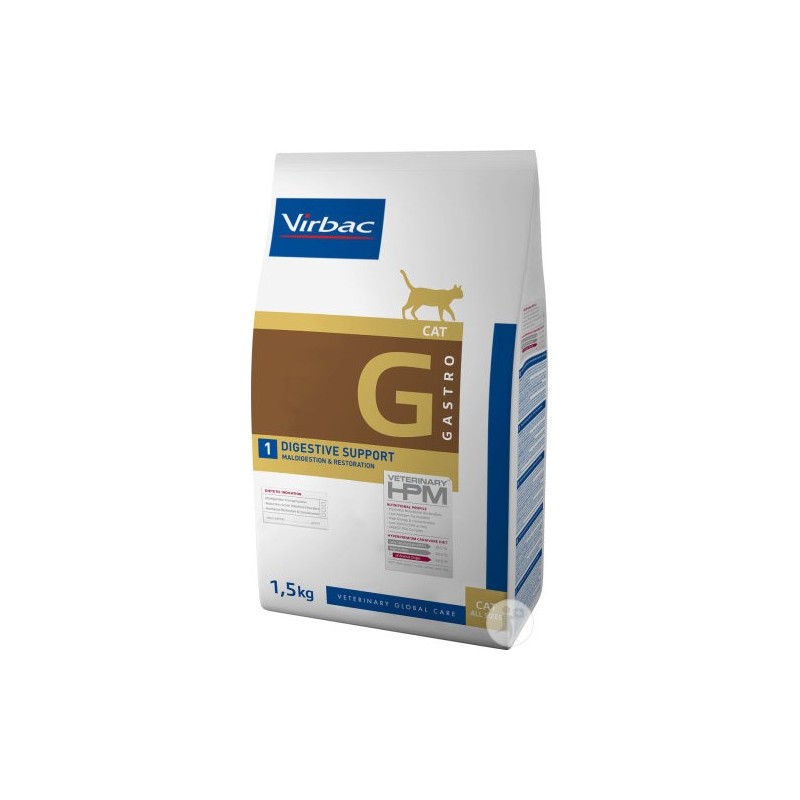 Virbac CAT GASTRO DIGESTIVE SUPPORT (G1) 3 kg | Kedi Sindirim Maması