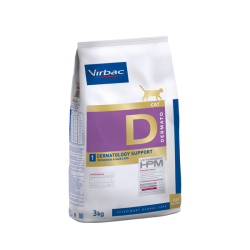 Virbac CAT DERMATOLOGY SUPPORT (D1) 3 kg | Kedi Deri & Tüy Maması
