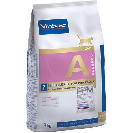 Virbac CAT HYPOALLERGY WITH FISH (A2) 3 kg | Cat Hypoallergenic Food