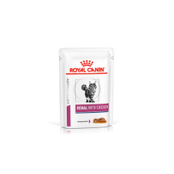 Royal Canin Renal With Chicken 85 gr 12 pieces | Kidney-Supporting Wet Cat Food