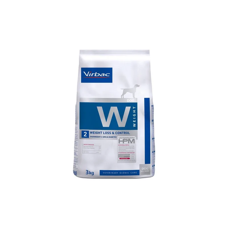 Virbac DOG WEIGHT LOSS & CONTROL (W2) 3 kg | Köpek Kilo Kontrol Maması