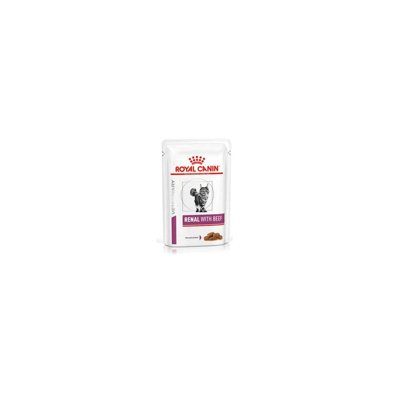 Royal Canin Renal With Beef 85 gr 12 pieces | Kidney-Supporting Wet Cat Food Royal Canin Renal With Beef 85 gr 12 pieces | Kidney-Supporting Wet Cat Food