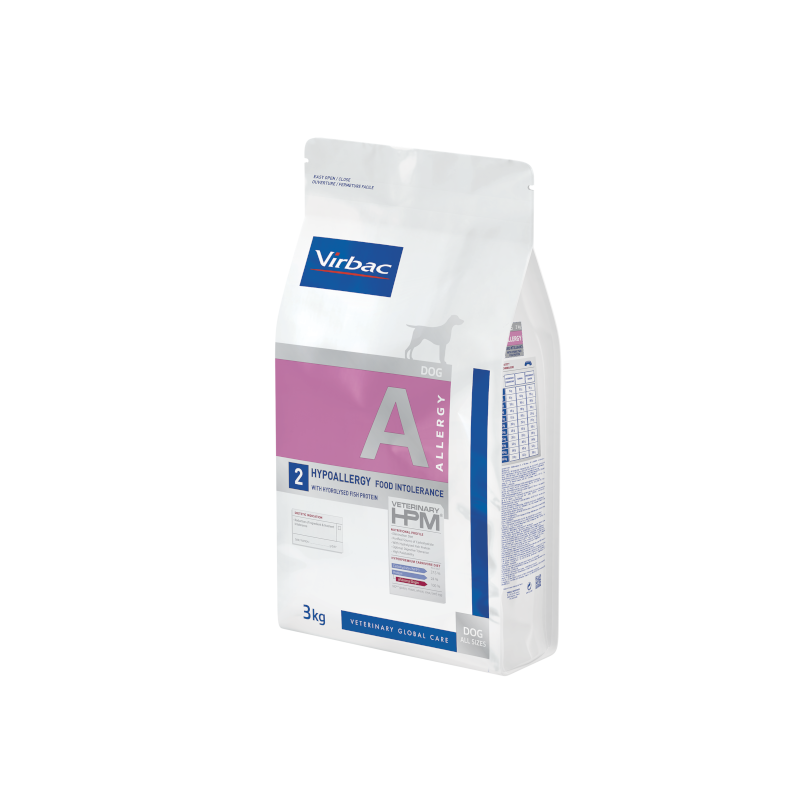 Virbac DOG HYPOALLERGY WITH FISH (A2) 12 kg | Köpek Hipoalerjenik Mama