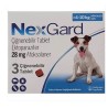 NexGard 4-10 kg Dog External Parasite Chew | 3-Count Monthly Protection