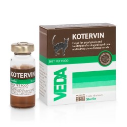 Veda Kotervin 3x10ml | Kedi Köpek İdrar Yolu & Böbrek Sağlığı Takviyesi
