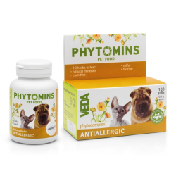 Veda Phytomins Antiallergic 100 Tablet | Kedi Köpek Alerji Desteği