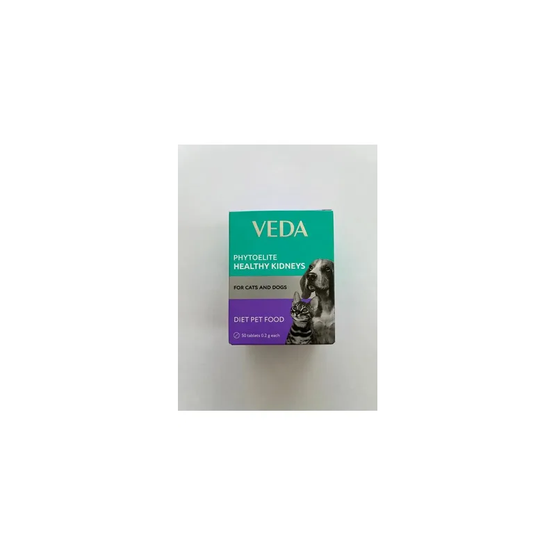 Veda Phytoelite Healthy Kidneys 50 Tablet | Kedi Köpek Böbrek Sağlığı Desteği