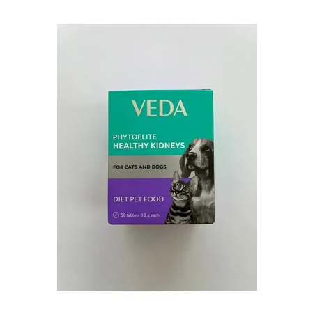 Veda Phytoelite Healthy Kidneys 50 Tablet | Kedi Köpek Böbrek Sağlığı Desteği