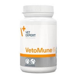 Vetexpert Vetomune 60 Capsules | Cat Dog Immune System Support