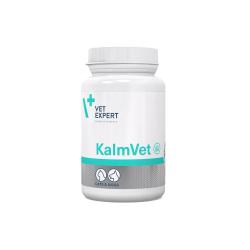 Vet Expert KalmVet 60 Capsules | Cat Dog Stress & Anxiety Management Support