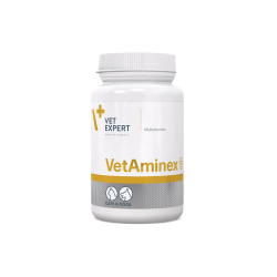 Vetexpert VetAminex 60 Capsules | Cat Dog Multivitamin & Amino Acid Supplement