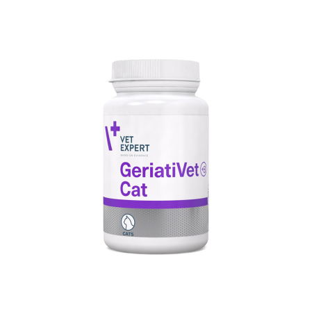 Vet Expert GeriatiVet 60 Capsules | Senior Cat Dog Health Support & Joint, Heart, Mind