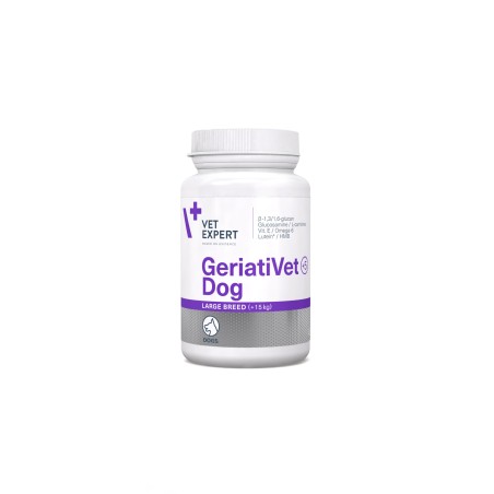 Vet Expert GeriatiVet Dog Large Breed 45 Capsules | +5 Years Large Breed Senior Dog Health Support