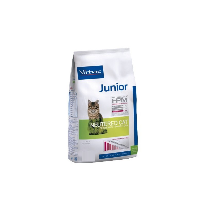 Virbac Junior Neutered Cat 1.5 kg | Kısırlaştırılmış Yavru Kedi Maması