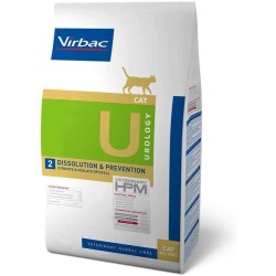 Virbac Cat Urology Dissolution & Prevention (U2) 7 kg | Çift Etkili İdrar Yolu Maması