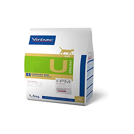 Virbac Cat Urology Urinary W/IB (U3) 1.5 kg | Kedi İdrar Yolu ve Kilo Kontrol Maması
